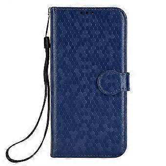 Case Compatible With Infinix GT 30 Pro Glitter Premium PU Leather Flip Cover With Card Slot Stand Function Blue