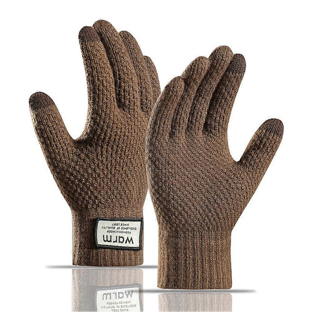 Velvet Thick Gloves for Winter Warmth