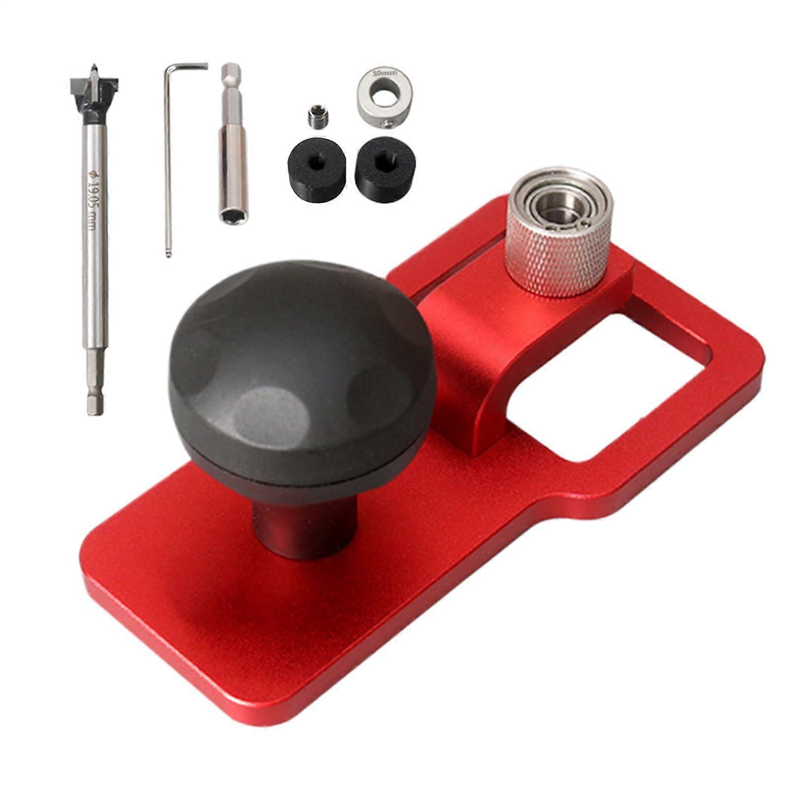 Vertical drilling template Portable hole positioner Tool attachment for power tools, accessories for woodworking, faux furniture making DIY