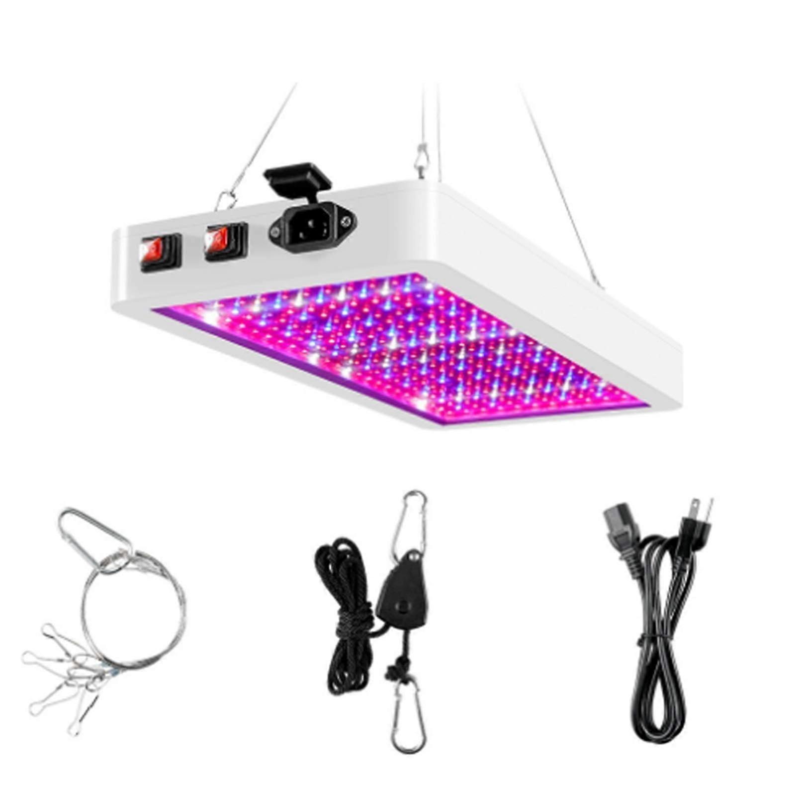 Grow Light for Indoor Plants - Full Spectrum LED Growth Lamp for Vegetables and Flowering, 216 LED Phyto Lamp