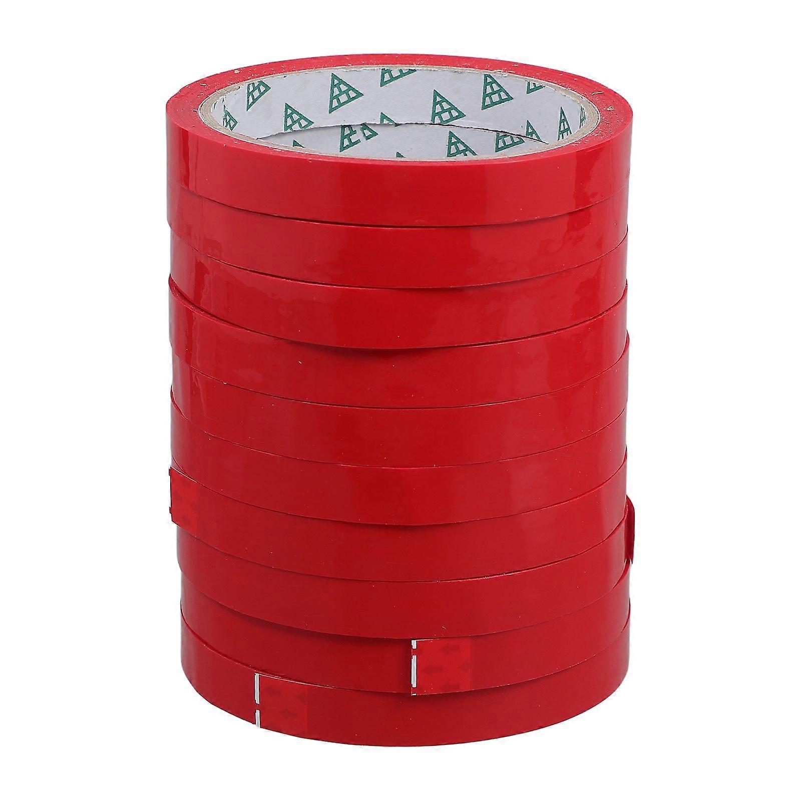 10pcs Heavy Duty Plastic Produce Bag Fastener Tape Secure Bag Sealing Tape Fresh Produce Wrapping Tool for Home Grocery Stores Markets
