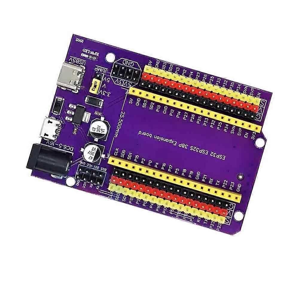 ESP32 DevKitC Board WROOM-32D WROOM-32U WROVER Modules Purple