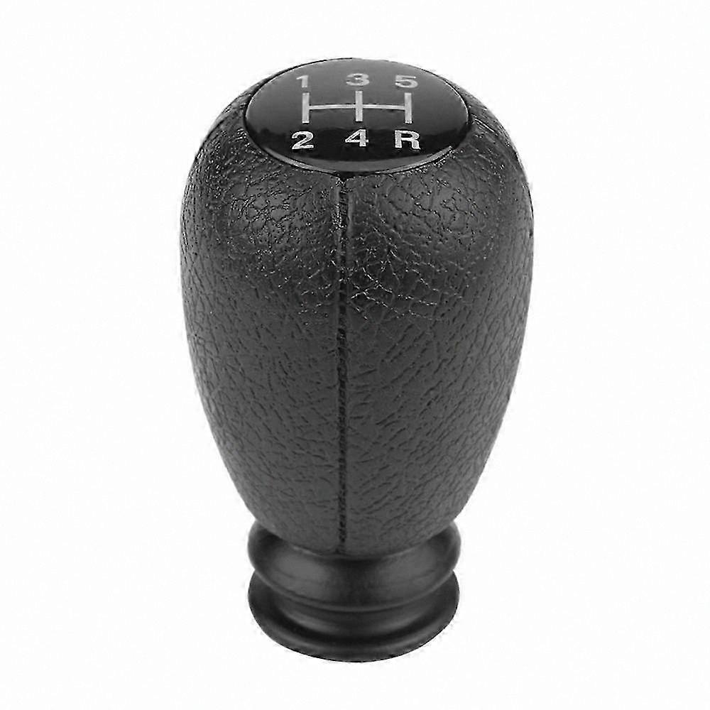 Universal 5-Speed Gear Shift Knob Compatible with Multiple Car Models Including Peugeot and Citroen Vehicles