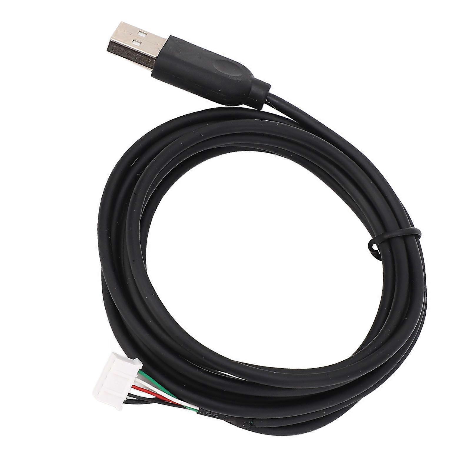 2m Black USB Mouse Cable Replacement for MX518 Game Mouse