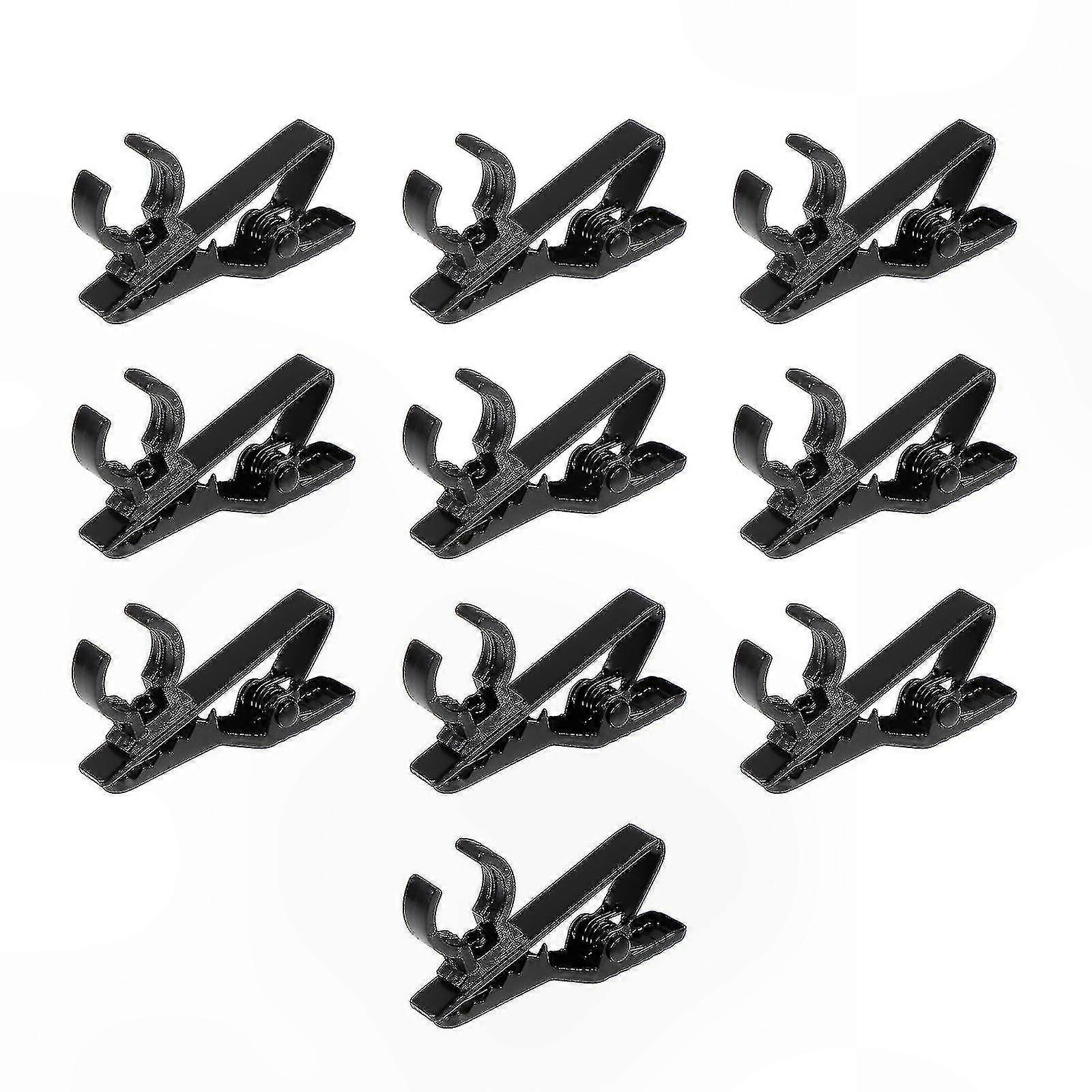 Lapel Microphone Clip for Tie or Collar Use