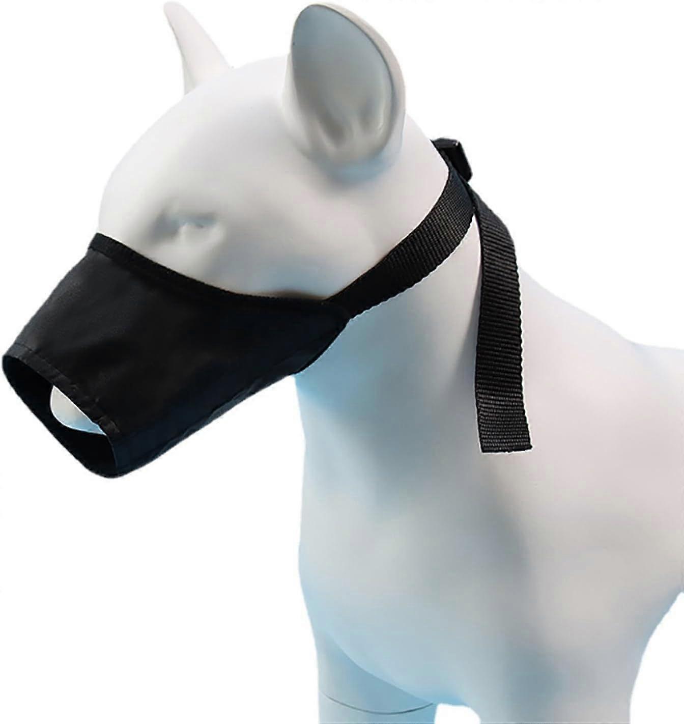 Dog Muzzle Soft and Breathable Prevents Barking, Chewing and Biting Allows