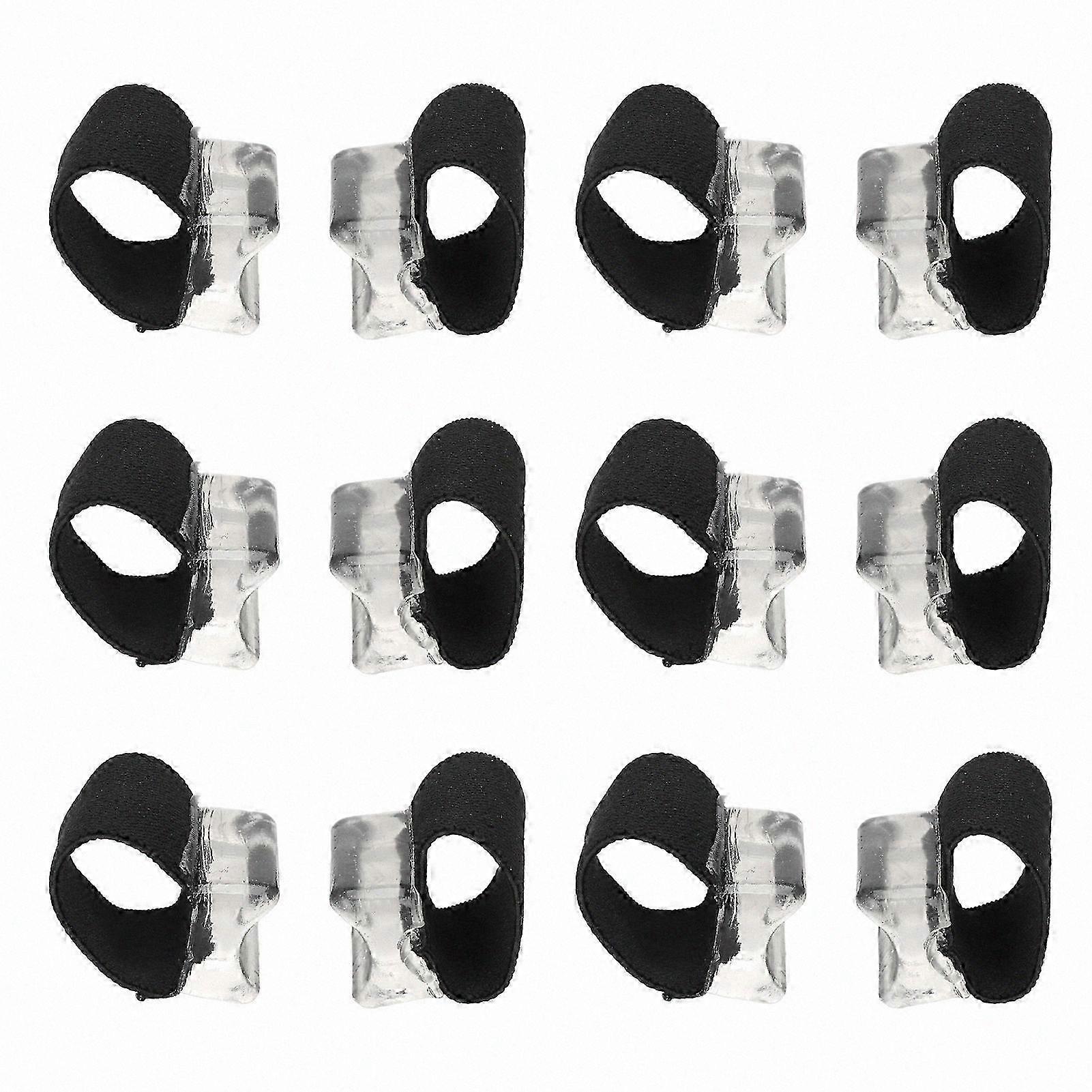 6 Pairs Soft Toe Spacers for Men & Women, Flexible Bunion Corrector, Skin-Friendly Separator for Overlapping Toes