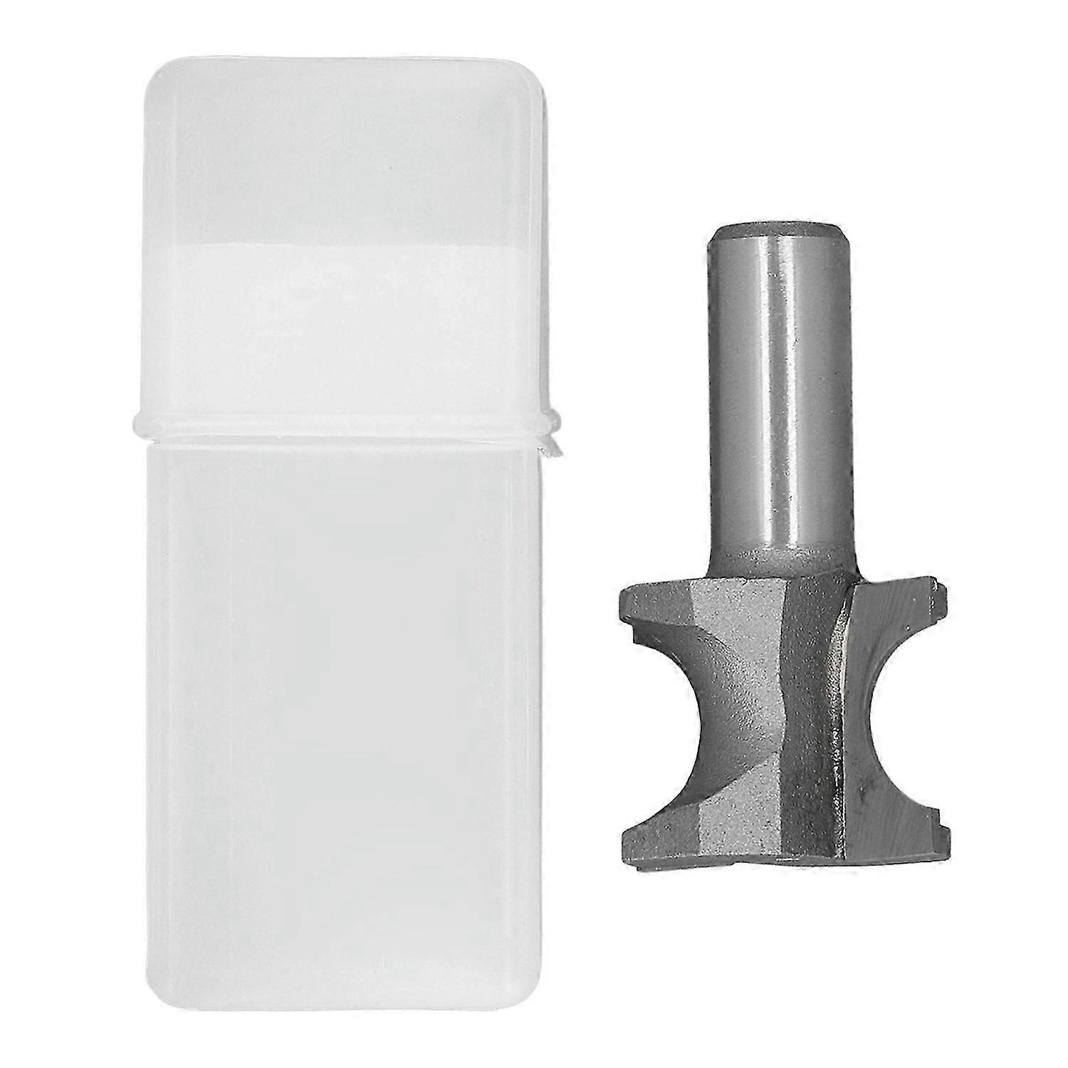 Half Round Router Bit 1/2 Inch Shank 5/8 Bead Bullnose Radius Cutting Bit for Carving Trimming Woodw