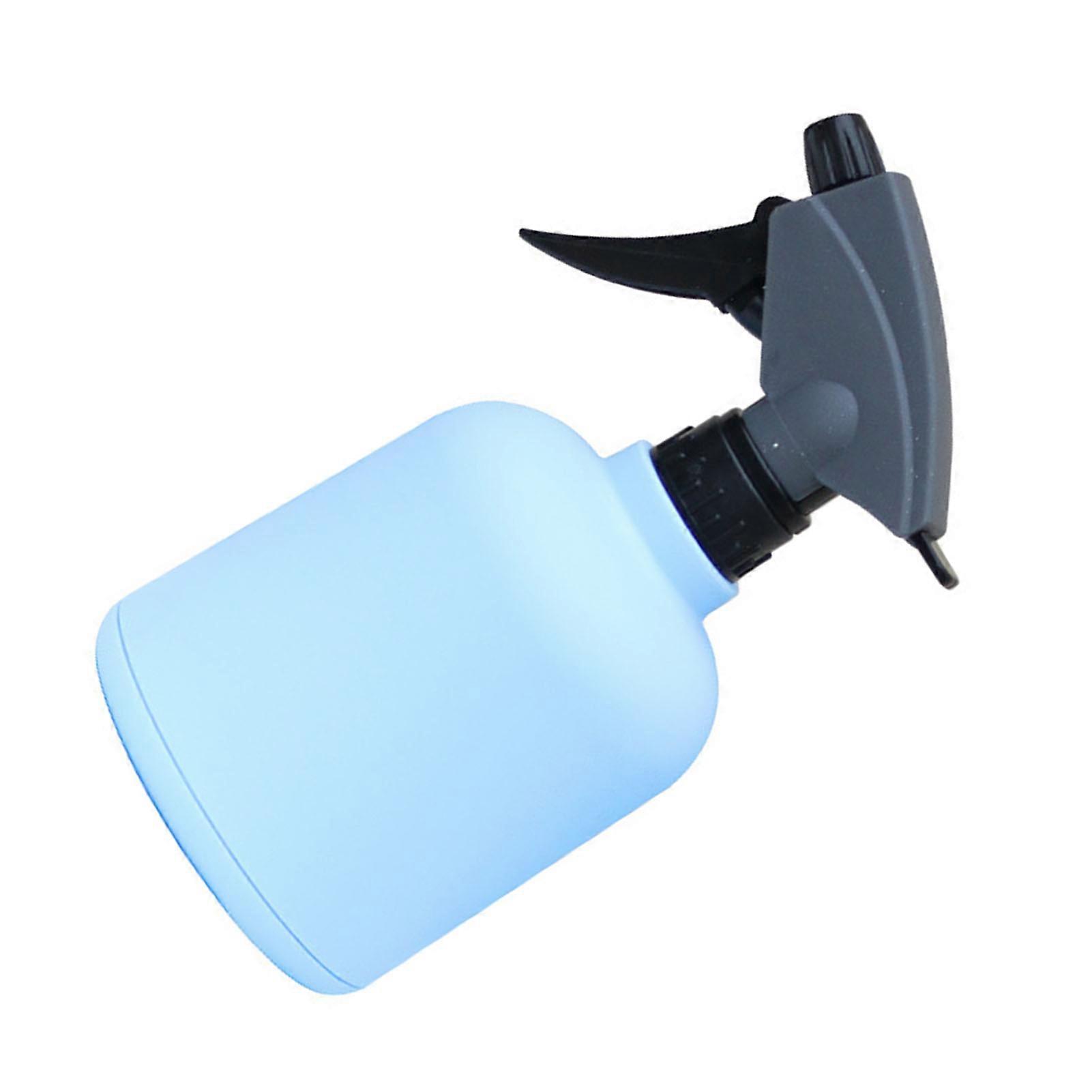 600ml Blue Refillable Plastic Spray Bottle Trigger Squirt