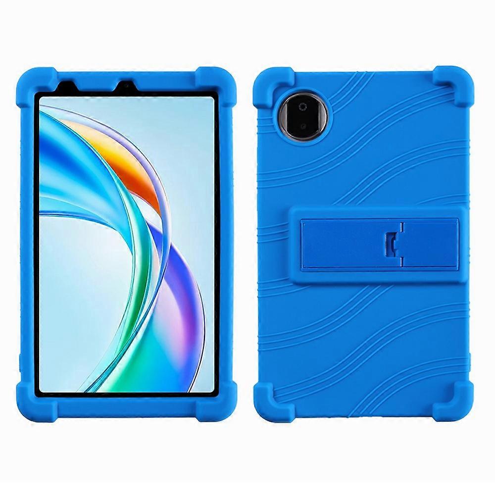 Compatible For Honor Pad X7 Case Adjustable Kickstand Silicone Tablet Protective Cover