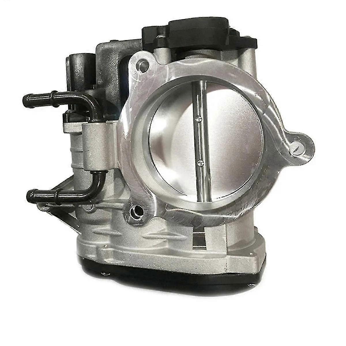 Throttle body assembly, silver-black two-tone metal + ABS, suitable for multiple models such as Azera