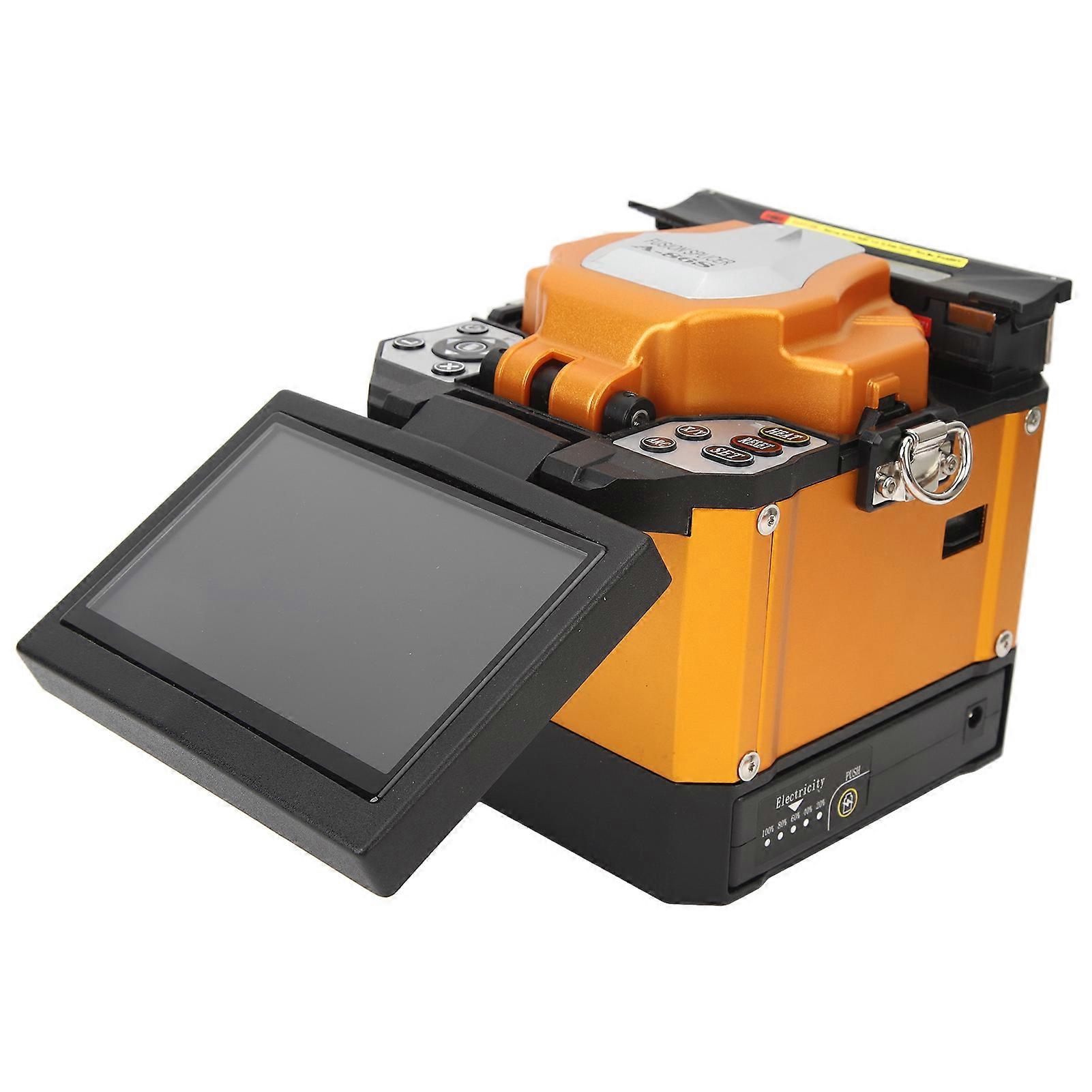Fiber Optical Fusion Splicer A86S 11.1V 6700mAh 5" LCD Clamp