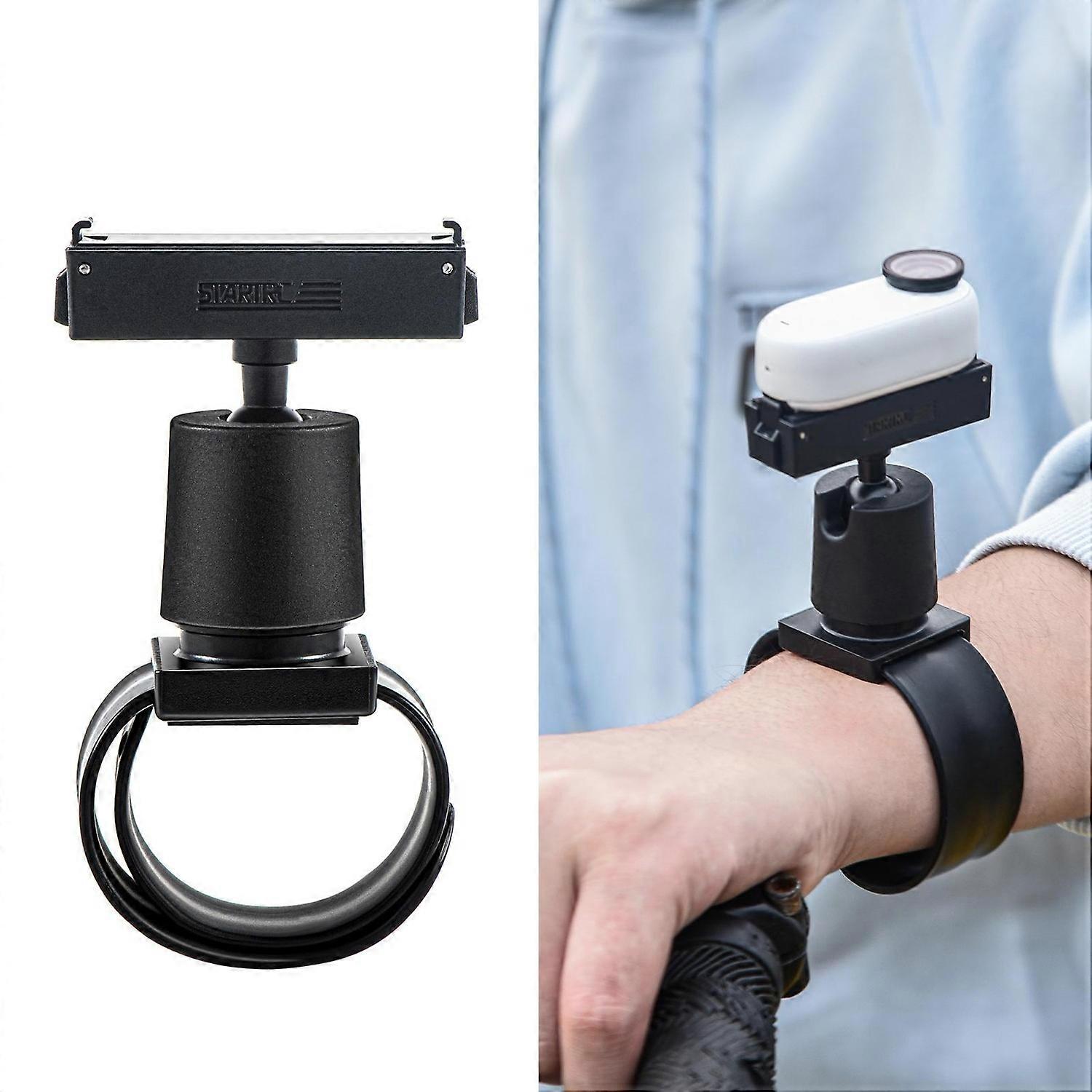 Quick Release Fixed Adapter Mount Silicone Wristband