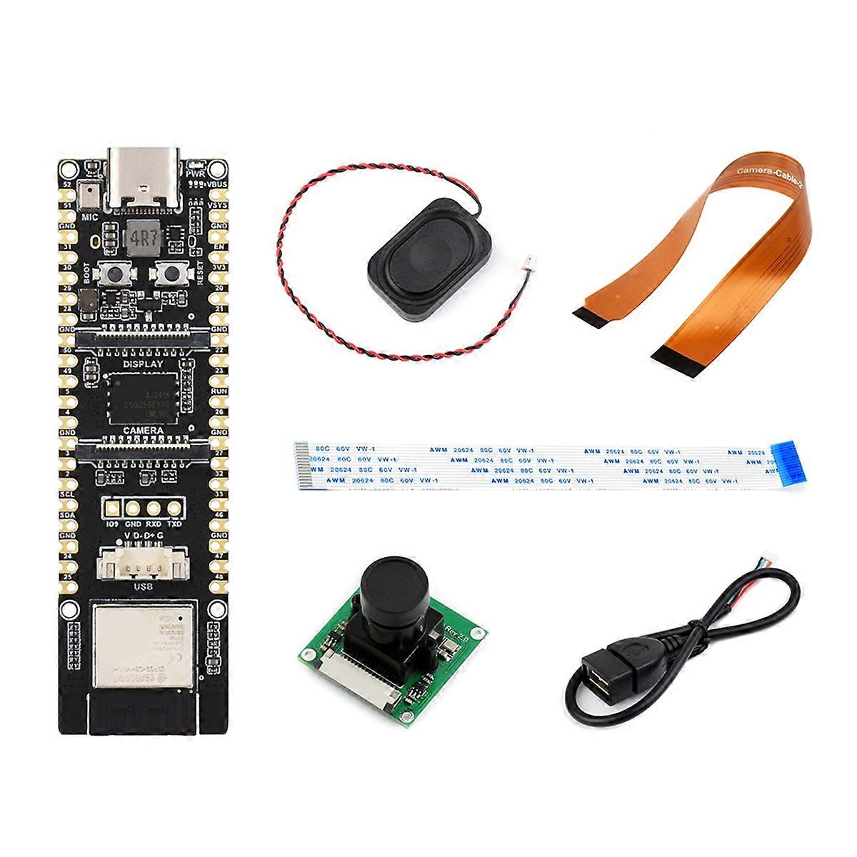Carte de développement ESP32-P4 avec WIFI6 RISC-V MCU 32MB PSRAM 32MB Flash Camera Audio Speaker Mic pour AI