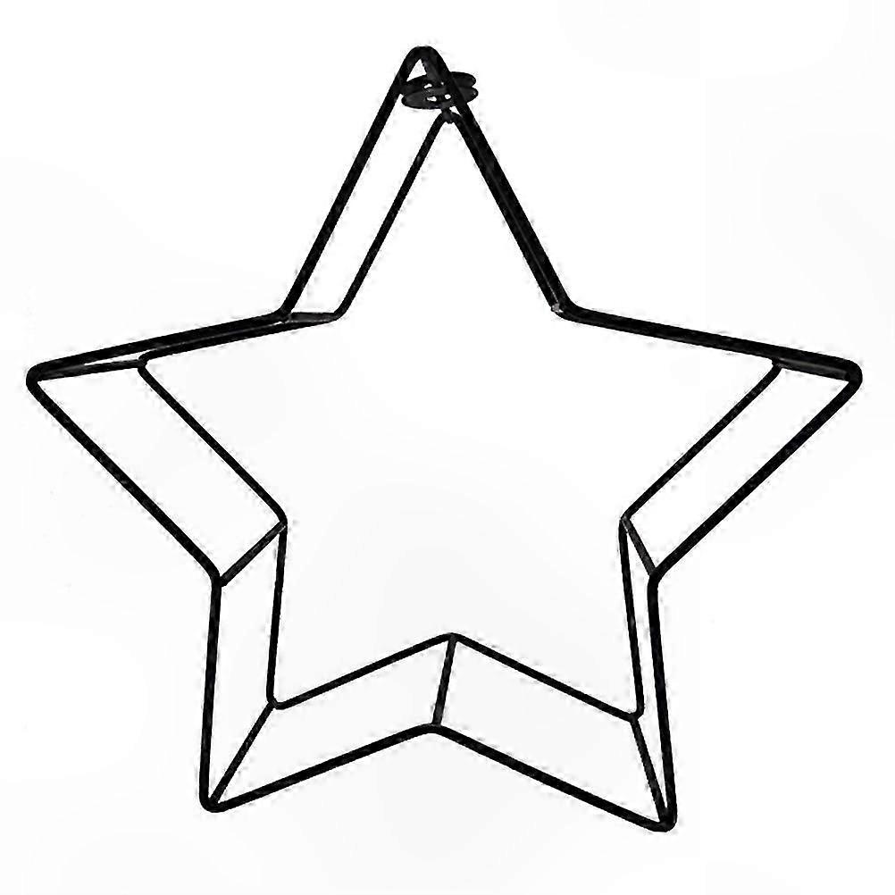 Vintage Design Star Pattern Lamp Shade Metal Art Light Diffuser For Wall Sconce 30X30X10CM Single Pack