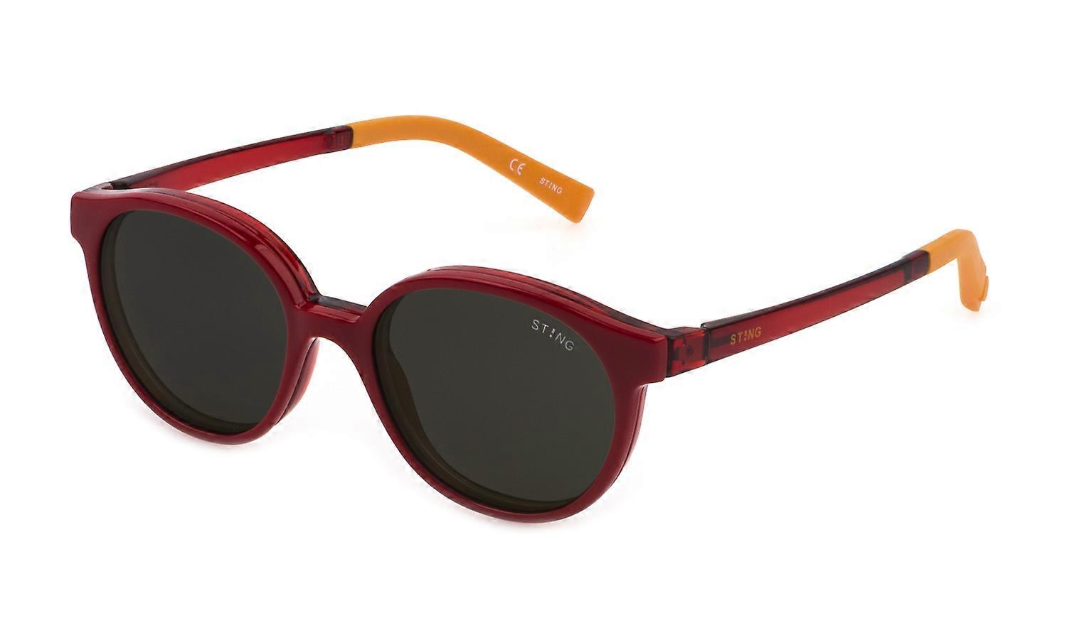 Eyewear Frames Sting SSJ693 7DVZ ROSSO Transparent 44/16/130 Junior