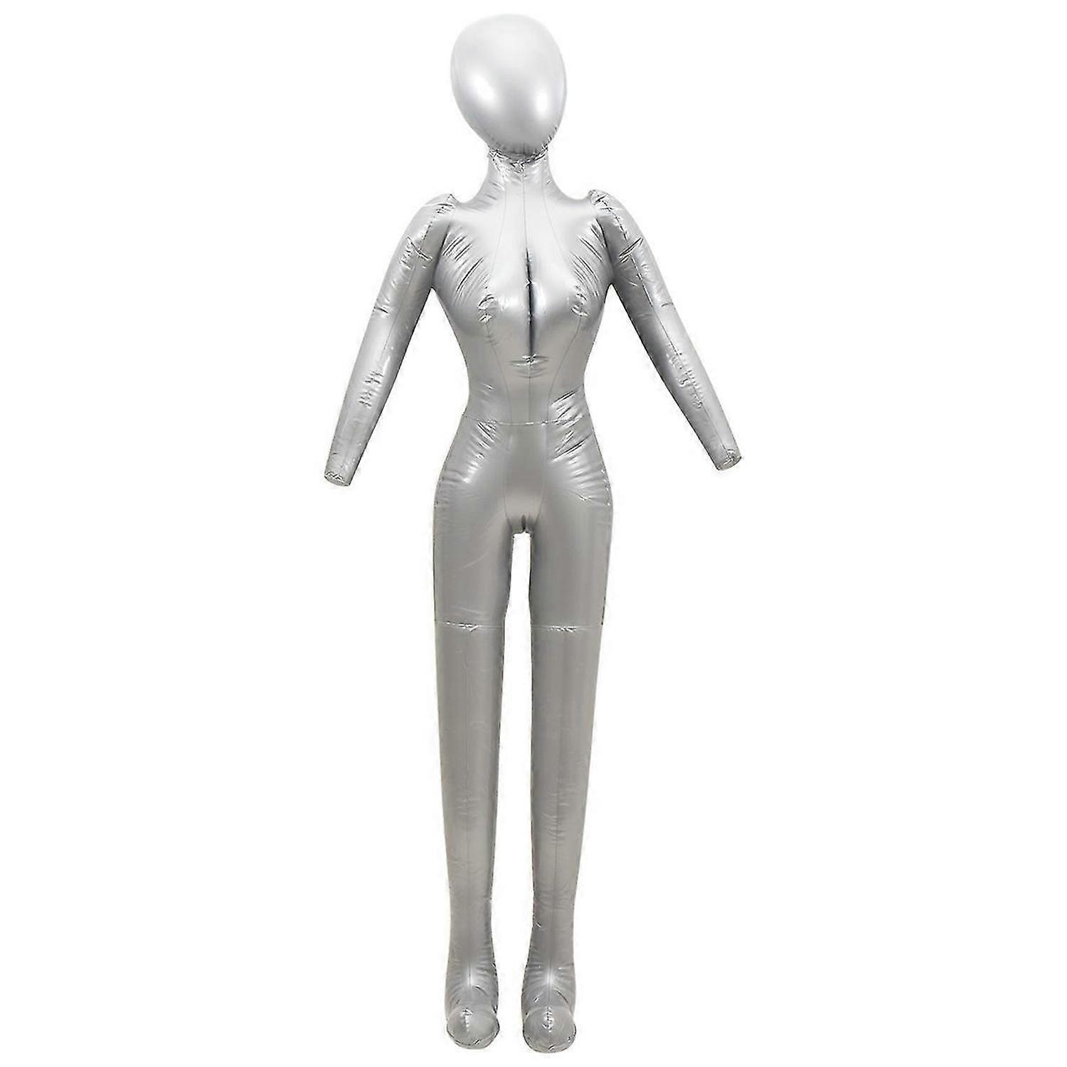 Inflatable Full Body Female Model with Arm Window Display Props