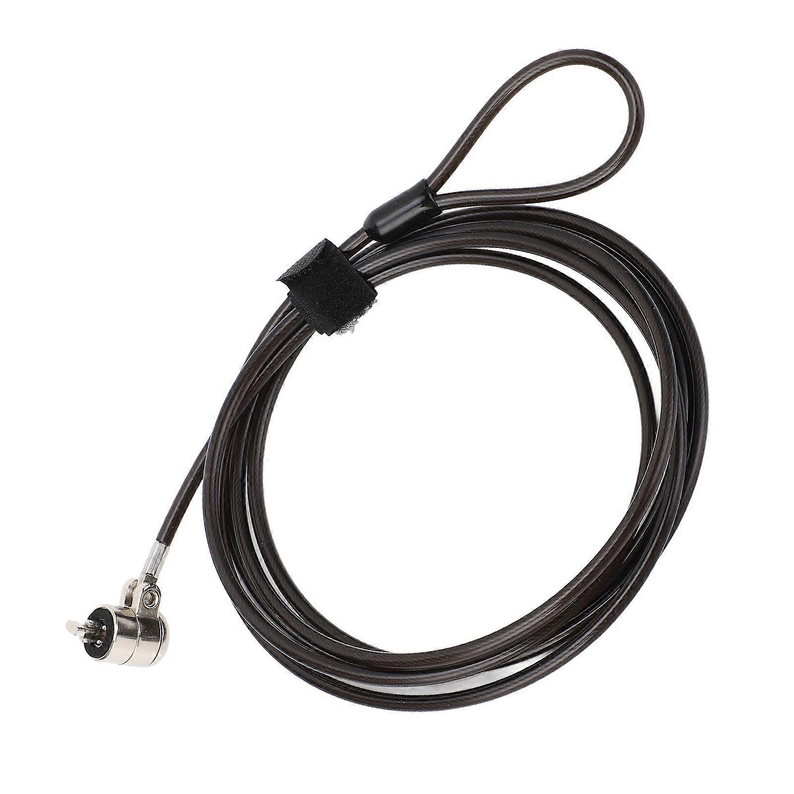 Laptop Cable Lock 2m Steel Cable 4mm Diameter with 2 Keys