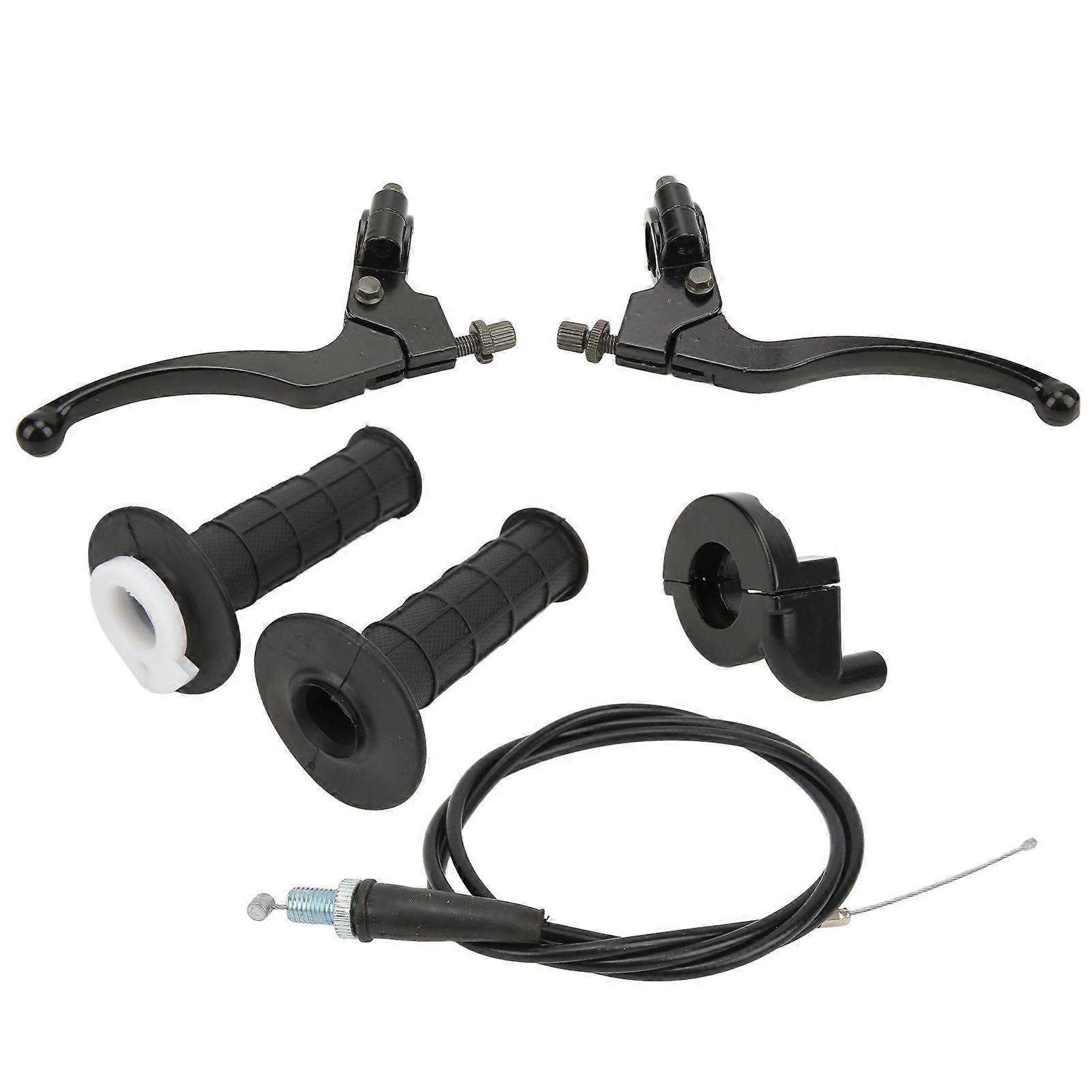 7/8in Brake Clutch Lever Throttle Cable Assembly Replacement for XR80 CRF70 CRF80 XR100 CRF100 Dirt Bike Motorcycle