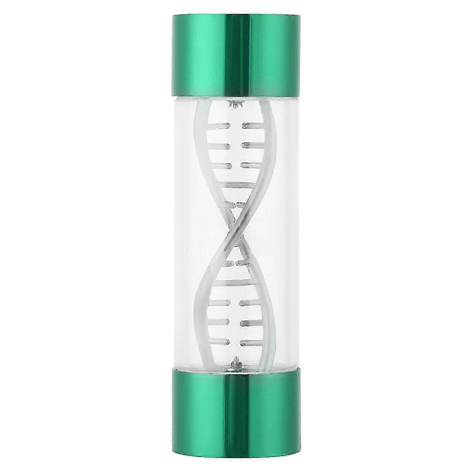 Water Flow Meter Multiple Color Metal Spiral G1/4 Female Thread for Computer Water Cooling(Green )