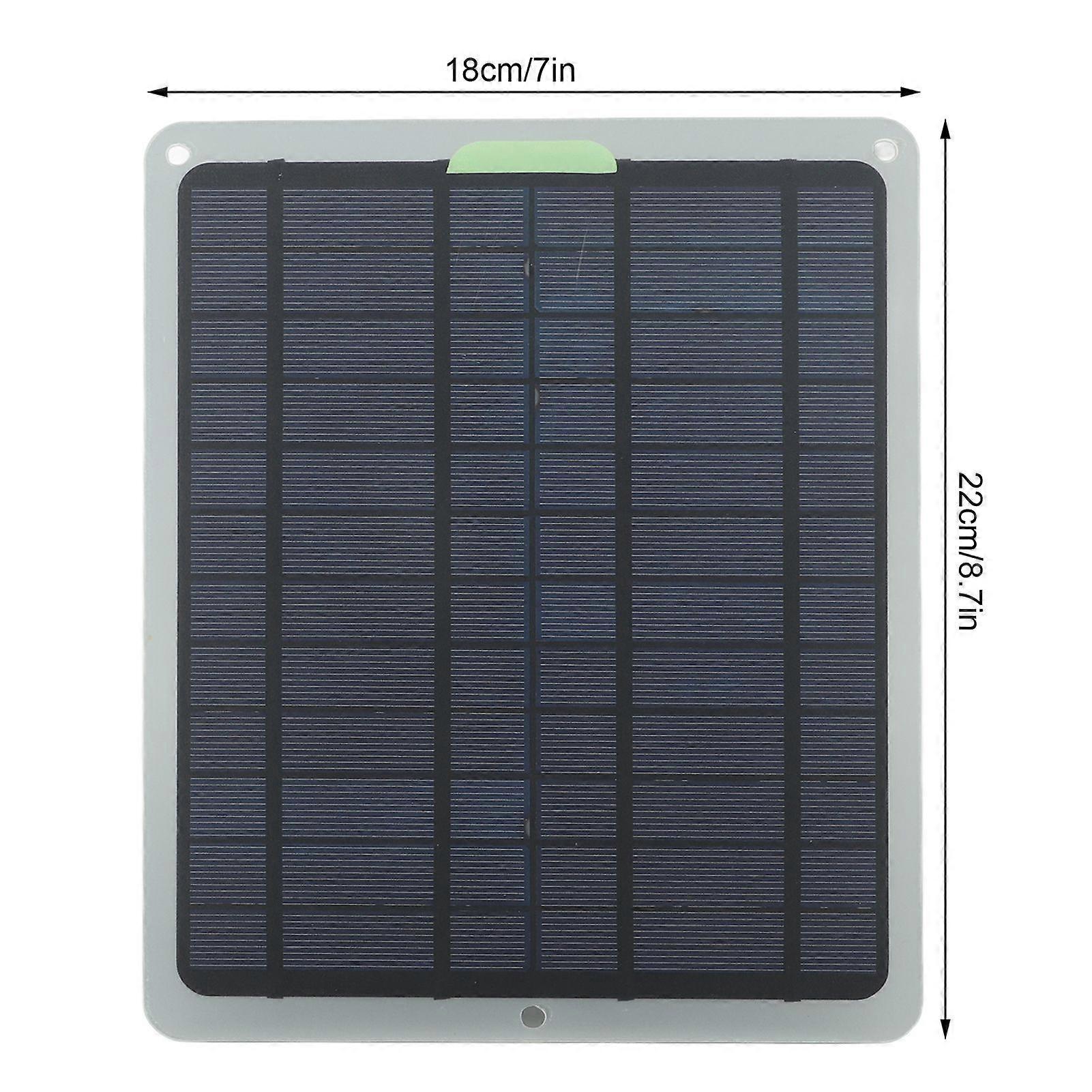 Mini Solar Panel Kit 22W With Bracket 12V OBD Battery Controller Monocrystalline Solar Panel for Outdoor