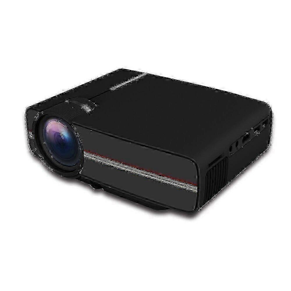 Mini Projector 1080p Portable Led Projector(black)