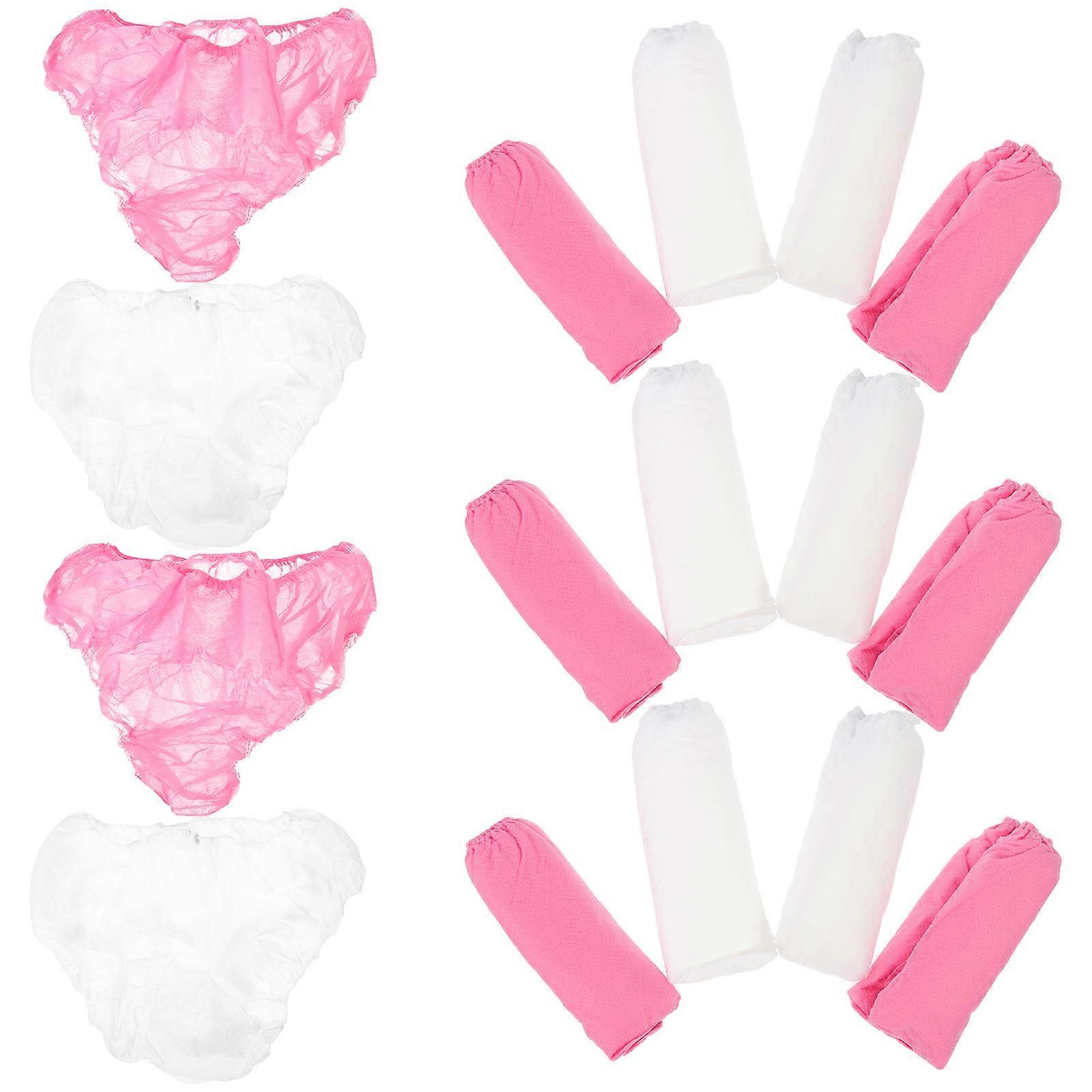 Non Woven Disposable Women Underpants for Sauna 60Pcs Practical Briefs