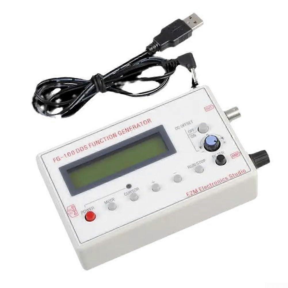 FG100 DDS Signal Gen 1 Hz500 kHz Sine/Triangle/Sawtooth, Square Wave Output, Builtin Filter, Oscilloscope Cal