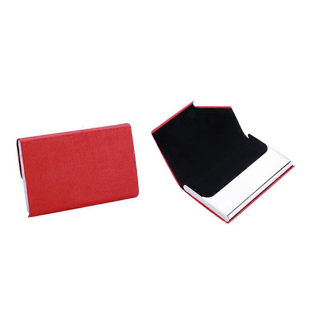 Business Holder Name Case for Business Use Red Organizer