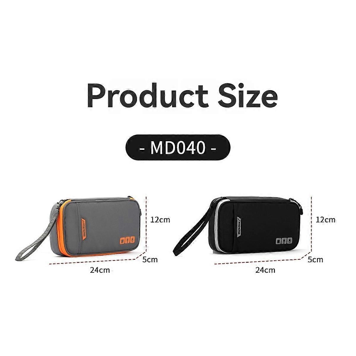  Electronic Organizer Bag - Travel Accessory Storage, B