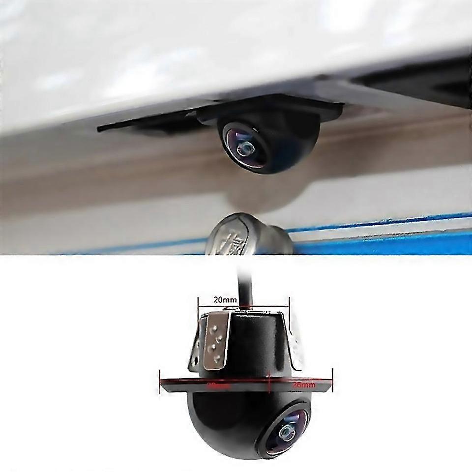 Pour Ccd Fisheye Objectif Caméra de voiture HD Vision nocturne Aide au stationnement automatique