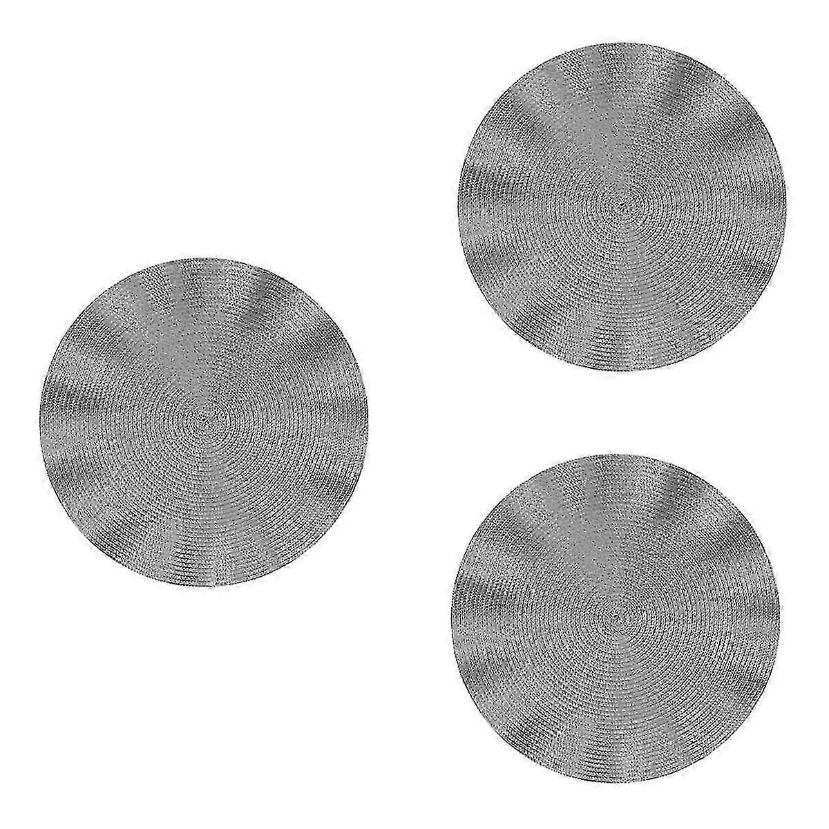 Wave Round Placemat, Round Anti-Scalding Mat, Dining Table Insulation Western-Style Placemat, Kitch