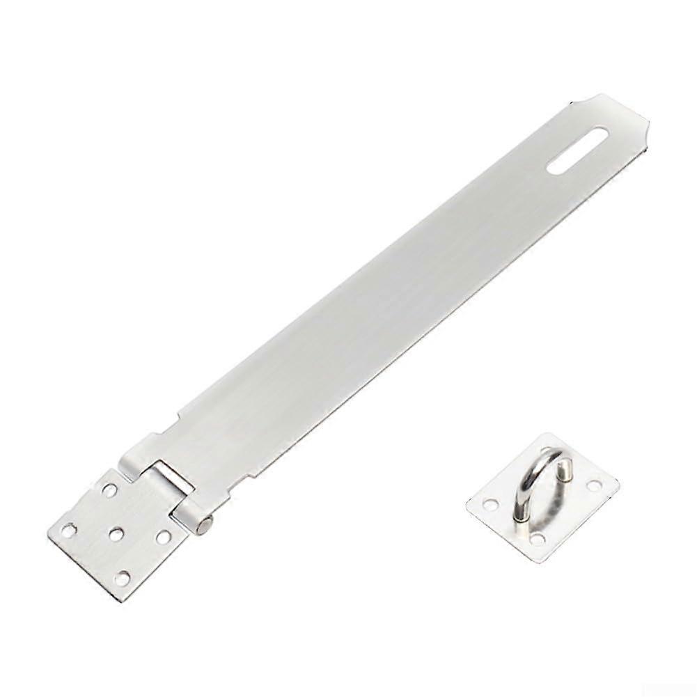 Stainless Steel Lock Plate Lock Bolt Buckle 10 Inch Old-Fashioned Padlock for Secure Locking Solutions