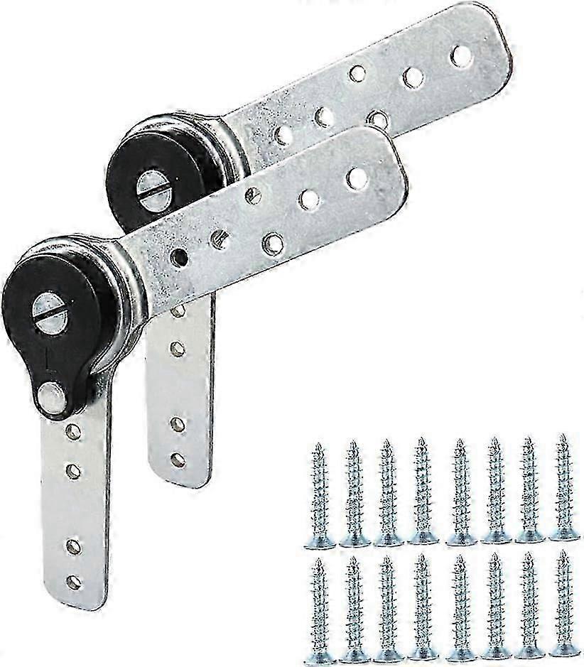 x Furniture Adjustable Angle Hinge Auto Reset Function Heavy Duty Hinge Angle Adjustment Adjust Sofa/Bed/Cabinet/Tiltable 90 to 180 Degree