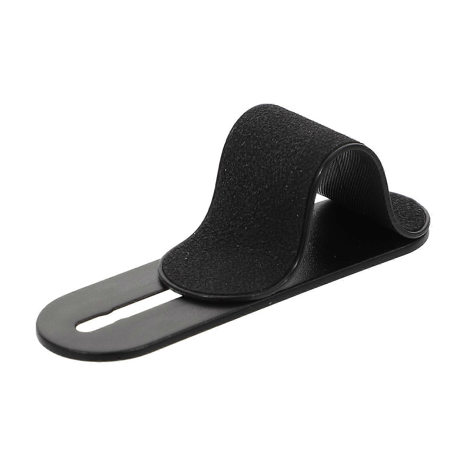 Adjustable Phone Finger Holder Grip for Phone Use Black 4Pcs ABS Material