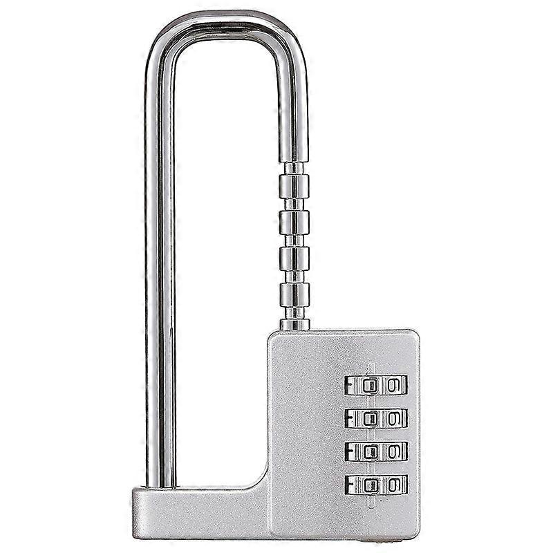 Cabinet Lock, Combination Padlock, Locker Lock for School,Gym Silver