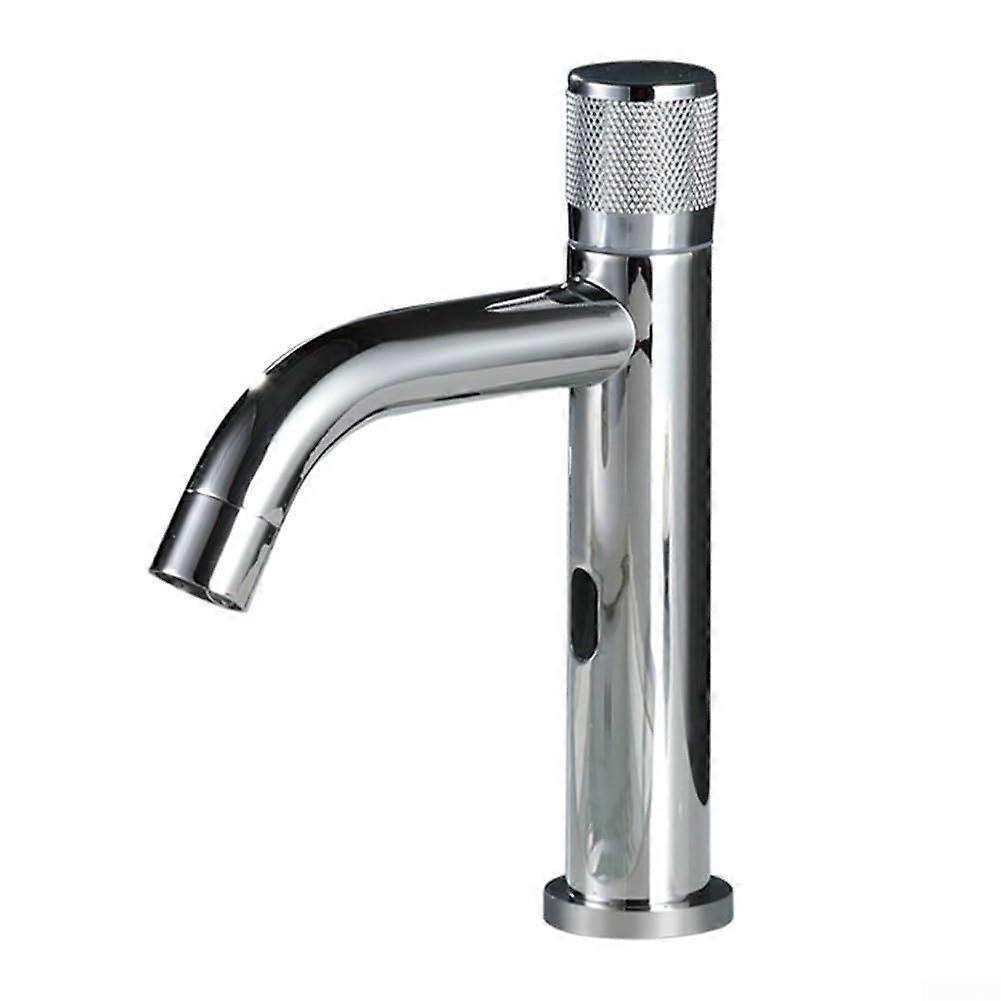 Induction Basin Cold Tap 304 Stainless Steel Wash Basin Faucet, Single Cold, For Bathroom Wash Basin
