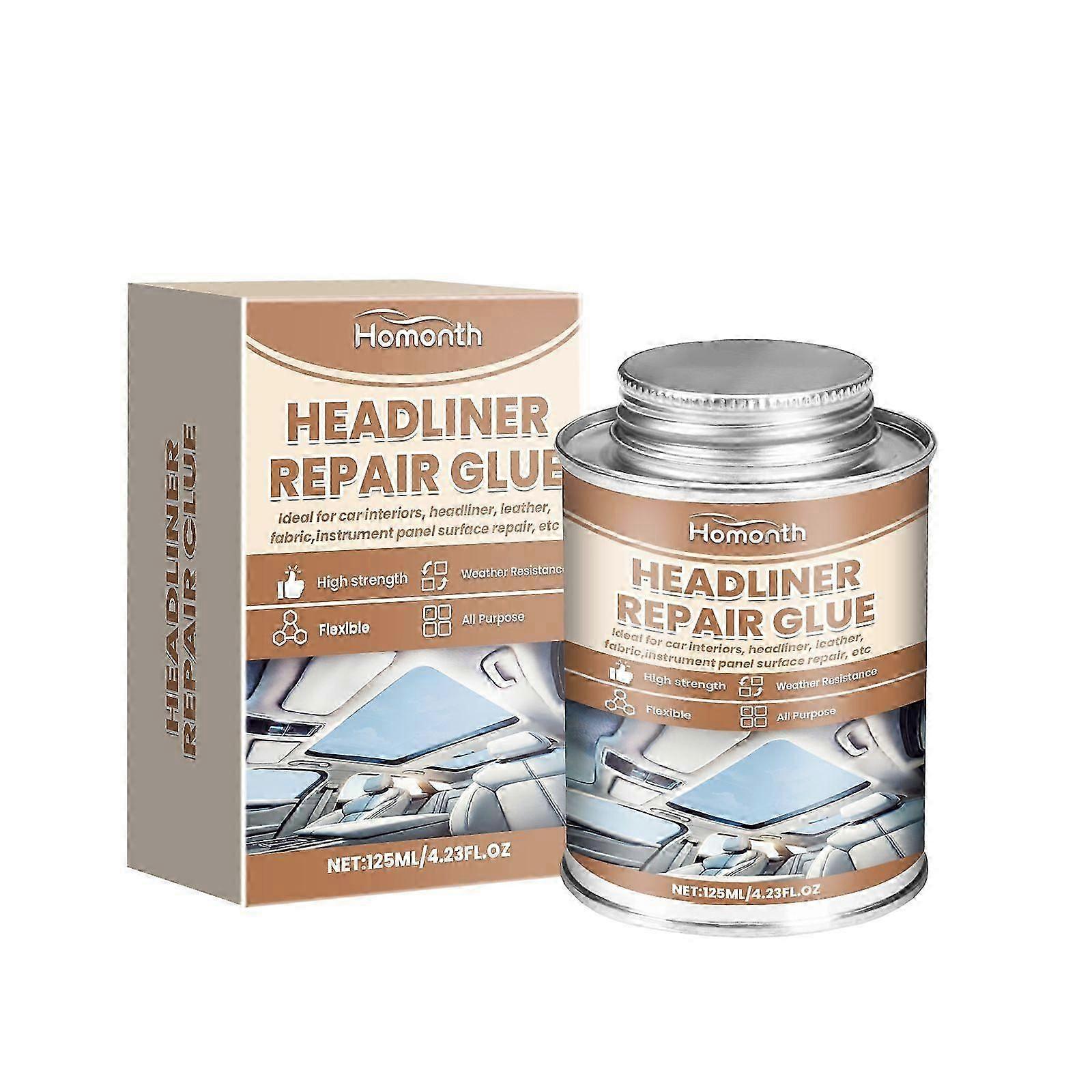 Κόλλα υφάσματος οροφής αυτοκινήτου ισχυρή κόλλα για επισκευή headliner 125ml