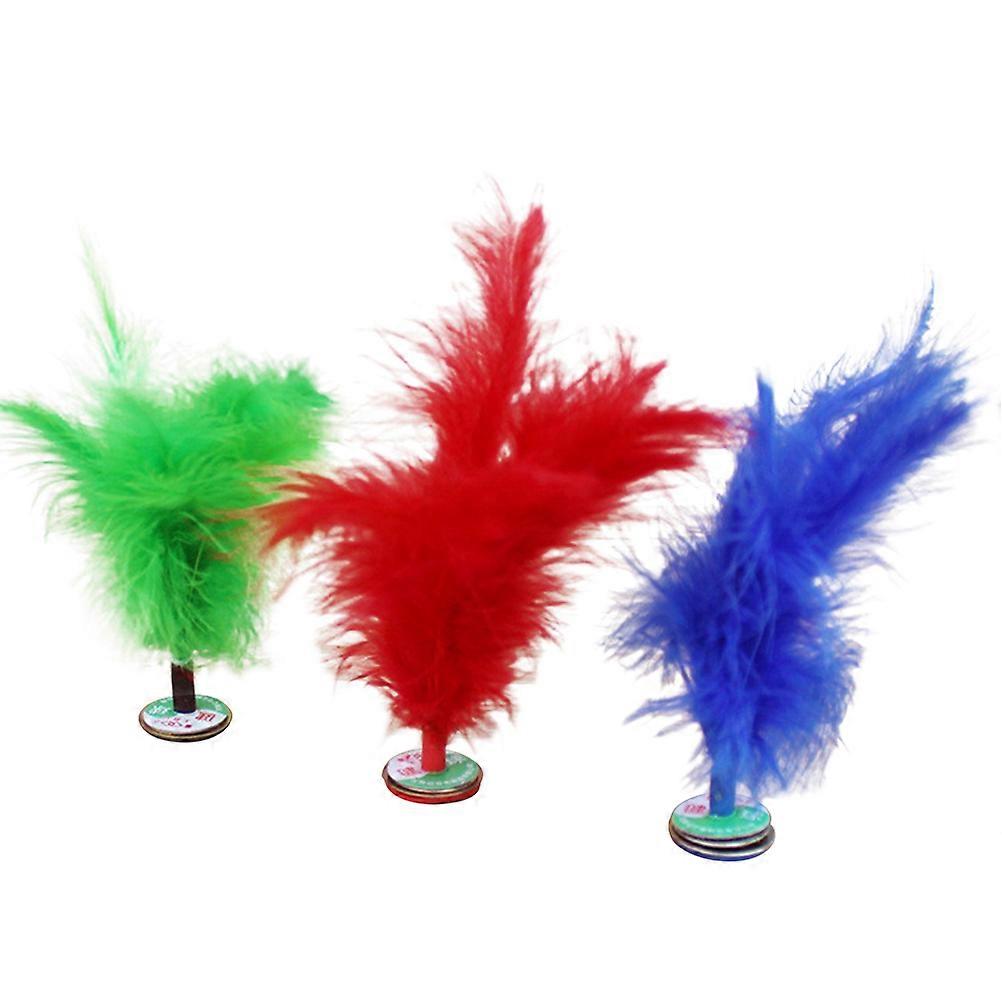 Kicking Shuttlecock Game Toy for Kids Playing 12Pcs Assorted Color