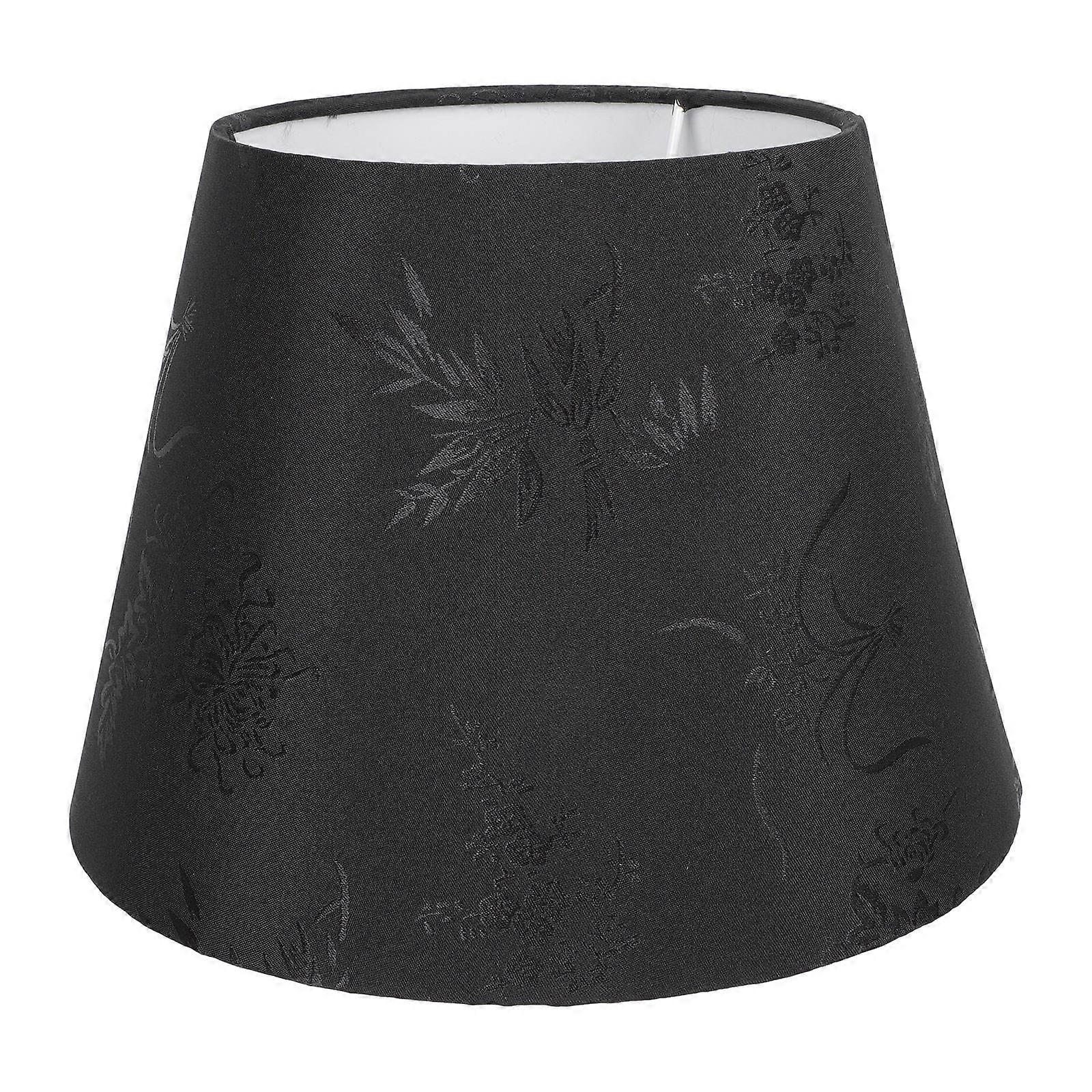 Lampshades For Table Lamp Multi-Purpose Decorative Black 25x18cm 1Pcs