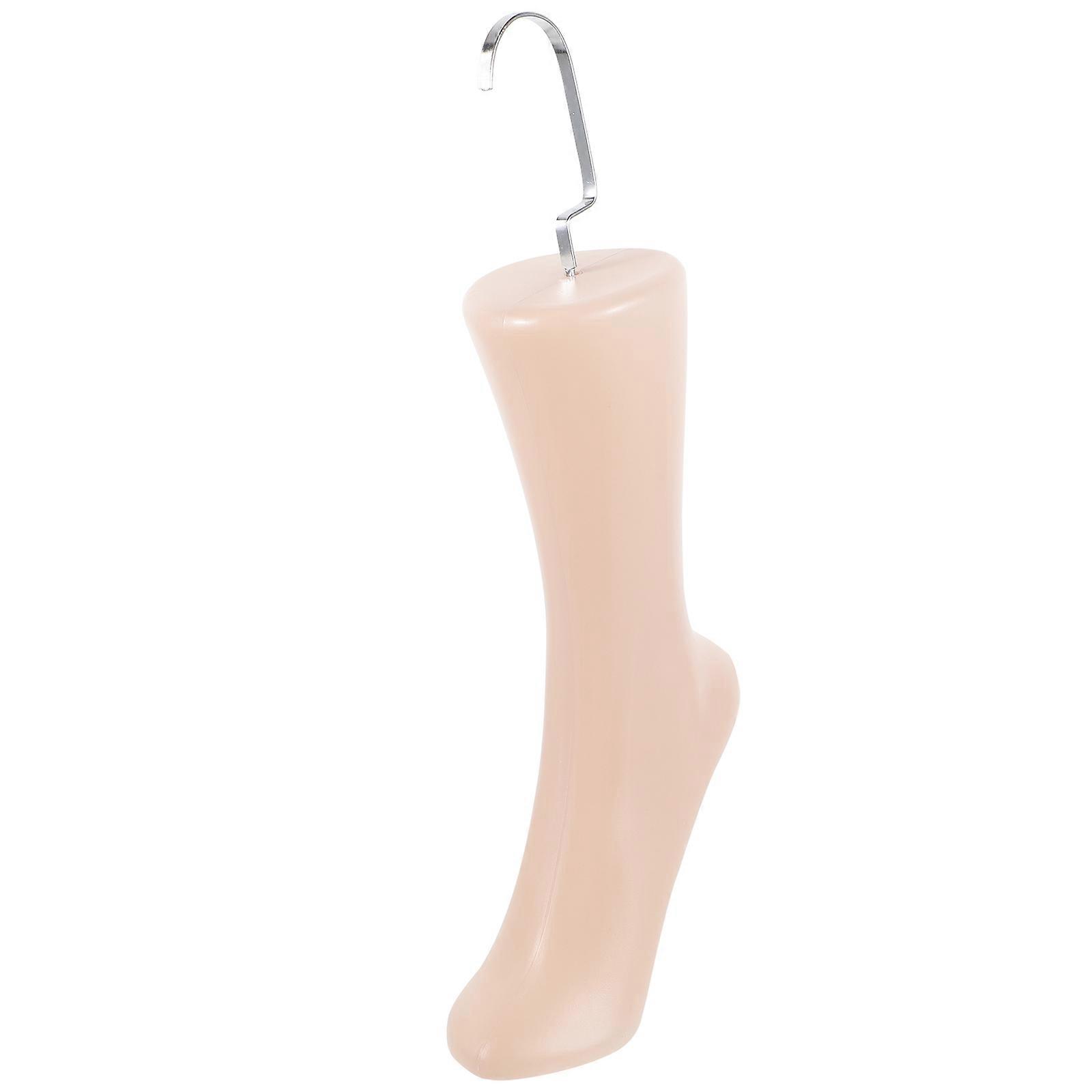 Plastic Female Feet Mannequin Model for Displaying Use with Hook 3Pcs