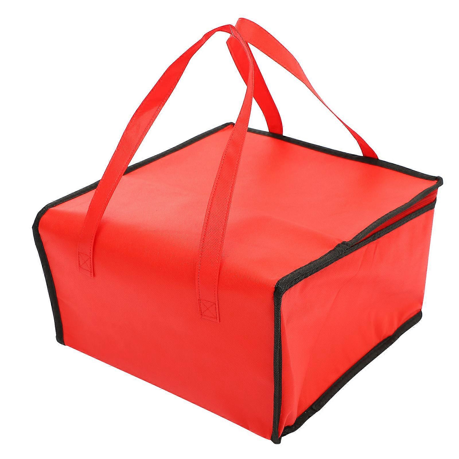 Reusable Cake Carrier Insulated Food Jar Storage Bag Outdoor Party Picnic Home Use 13.6×13×7.7in 2Pack