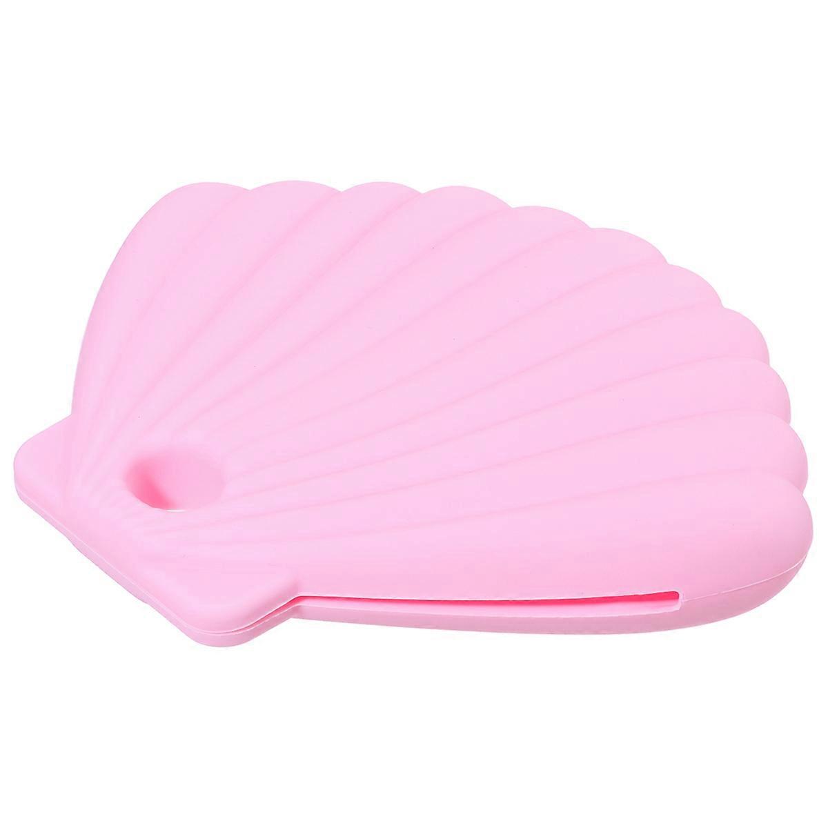 Mask Container for Storage Silicone Dustproof Shell Shape Mask Case