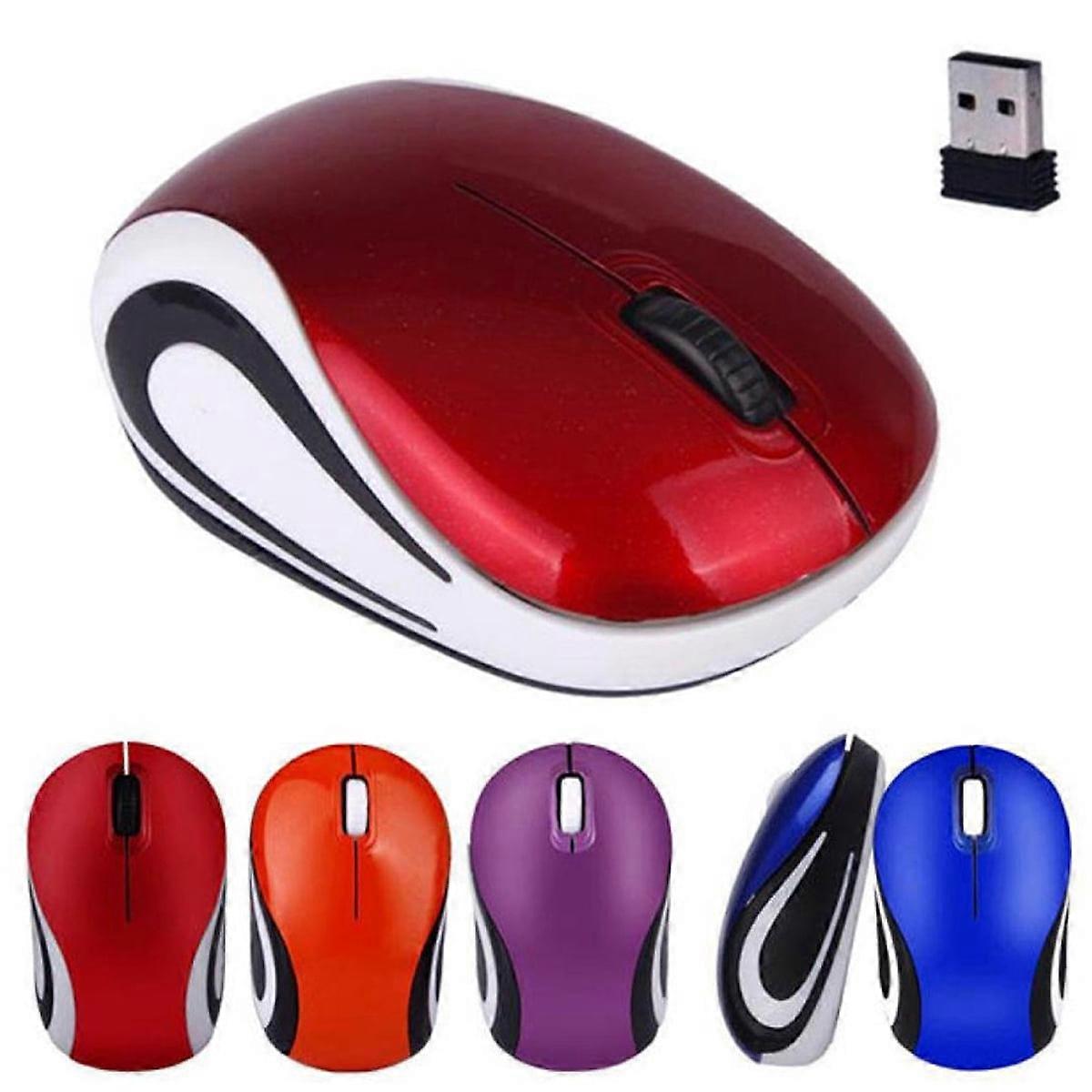 Travelwant Wireless Mouse, 2.4G USB Cordless Mouse with 3 Adjustable DPI, 6 Buttons, Ergonomic Silent Mice for Laptop PC Mac Chromebook