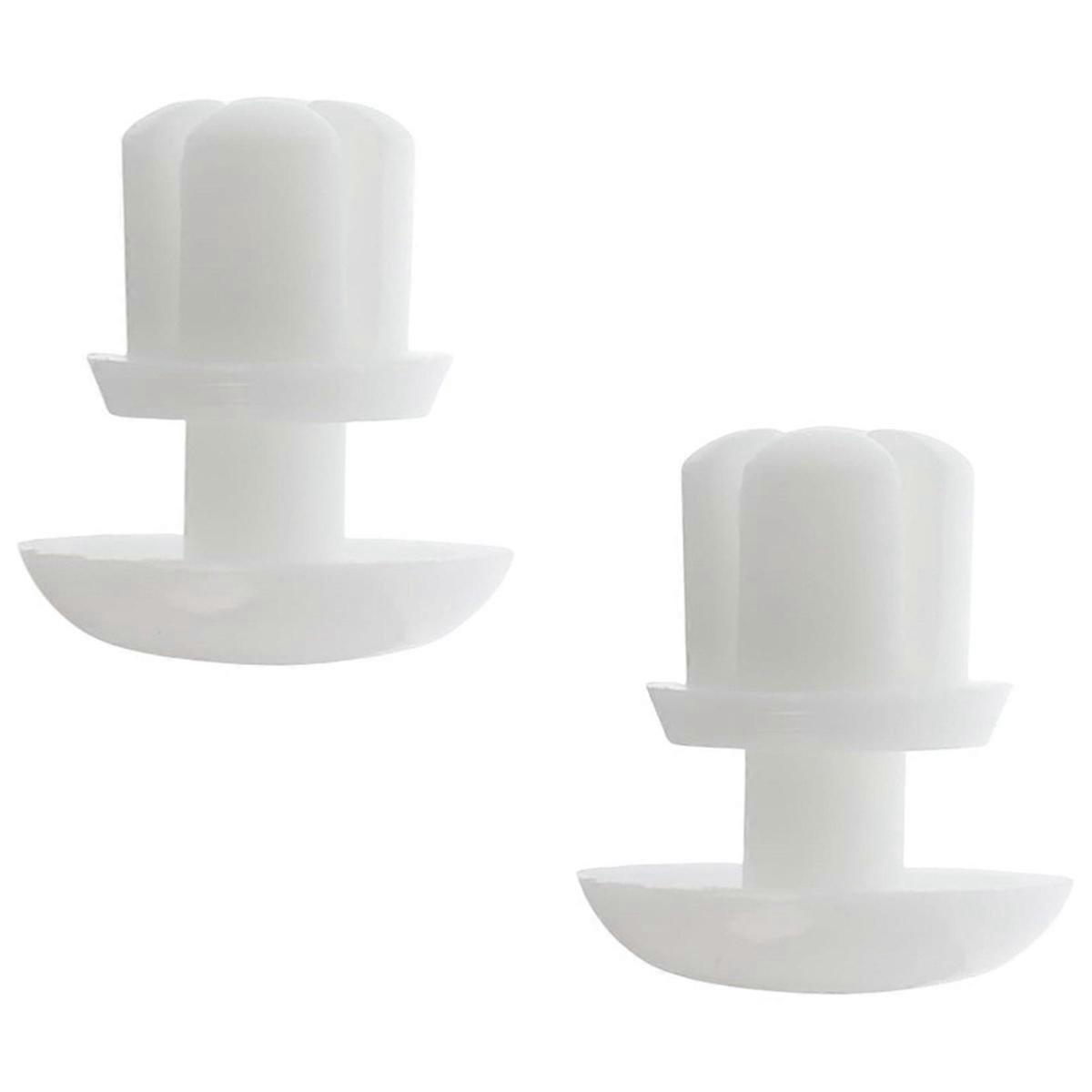 2pcs WB03X27704 WB02X10997 Microwave Button Locking for 