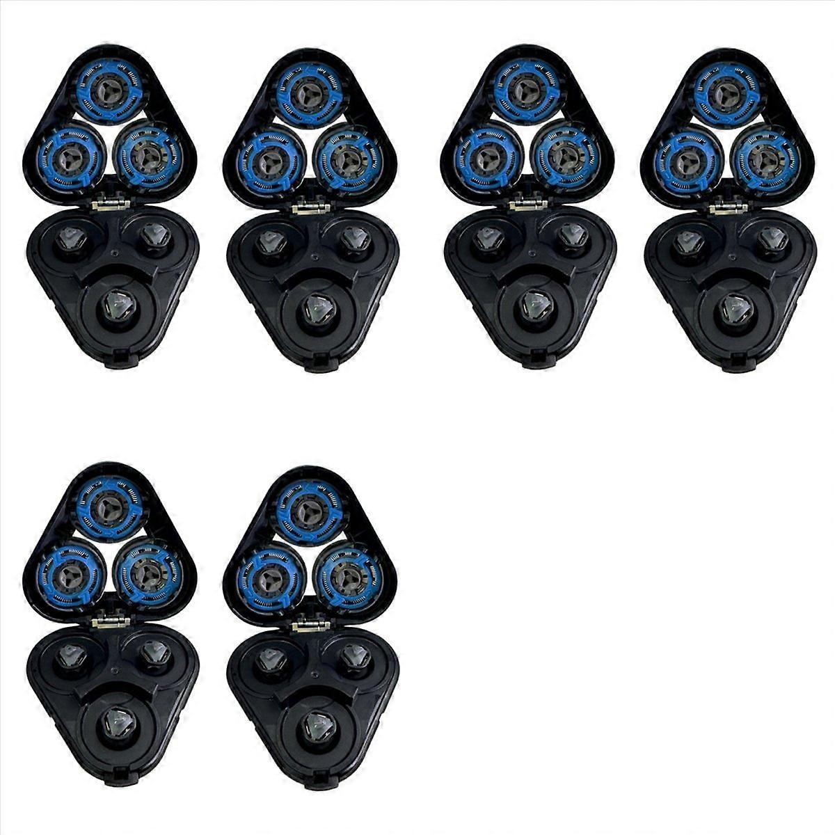 6X Shaver Replacement Complete Head for Series 5000 S5070 S5110 S5077 S5080 S5420 S5100 Shaving Blad