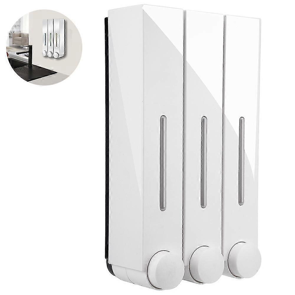 Square Refillable Wall Mount Shampoo Dispenser  Soap Dispenser