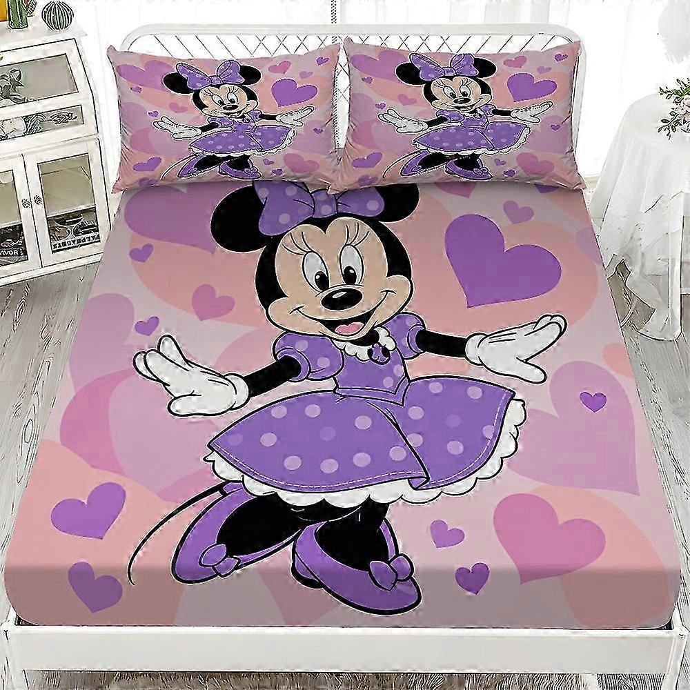 Mickey Mouse Fitted Sheet Set 26s