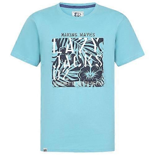Lazy Jacks Mens Printed Cotton T-Shirt