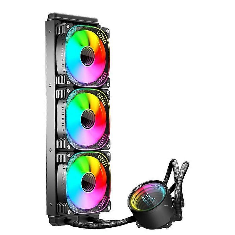 Computer ARGB Temperature Display Lens CPU Cooler CM-YM-360T